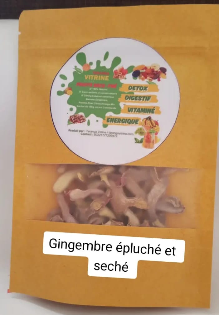 🌿 Gingembre séché